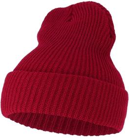 img 4 attached to 🧢 Steve Zissou Life Aquatic Red Beanie: G.I. Watch Cap with Cuff for Style & Warmth