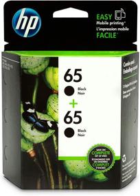 img 4 attached to 🖨️ HP 65 2-Pack Black Ink Cartridges for HP DeskJet 2600, 3700, ENVY 5000, AMP 100, 120, 125, 130 - N9K02AN Compatible