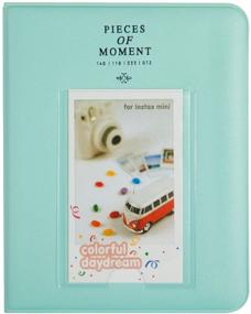 img 3 attached to CAIUL [Instax Mini 9 Photo Album] Compatible Pieces Of Moment Book Album For Films Of Fujiflm Instax Mini 7S 8 8+ 9 25 26 50S 70 90 (64 Photos Scrapbooking & Stamping