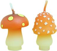 birthday and wedding favor mushroom candles - perfect for party supplies logo