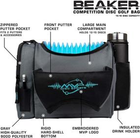 img 3 attached to 🏆 MVP Beaker Competition Disc Golf Bag: Perfect Solution for Disc Sports Enthusiasts