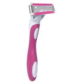 img 1 attached to 🪒 BIC Soleil Click 5 Women's 5-Blade Disposable Razor Set - 1 Handle with 3 Cartridges