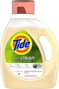 img 4 attached to 🧺 Tide Purclean Unscented Liquid Laundry Detergent - 75 fl oz | For Regular and HE Washers (Packaging May Vary)