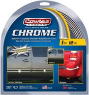 cowles s37205 automotive trim in custom chrome finish logo