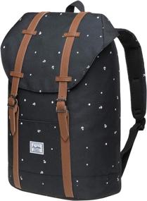 img 3 attached to 🎒 Black KAUKKO P10 Lightweight Rucksack Backpack