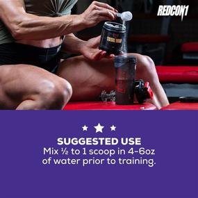 img 1 attached to 🔥 Redcon1 Total War Preworkout Powder - Sour Gummy Flavor: Boost Energy, Increase Endurance, Focus with Beta-Alanine, 350mg Caffeine, Citrulline Malate, Nitric Oxide Booster - Keto Friendly