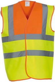 img 4 attached to Premium Hi-Vis Waistcoat Vest/Jacket by Yoko Unisex