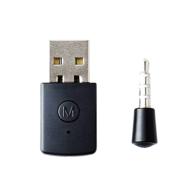 🎧 gam3gear usb 2.0 wireless headphone microphone bluetooth 4.0 dongle - ps4 adapter for mono sound headphone only, with mic and 3.5mm connectivity logo