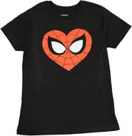 spider-girl heart tee by marvel logo