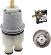 🛠️ rp46074 universal valve cartridge assembly: white 13/14 series for delta monitor shower parts faucet tub replacement - single-handle control repair kit logo