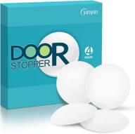 🚪 durable 3.15 inch silicone door stopper wall protector - yinyin 4 pack" logo