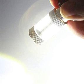 img 2 attached to Улучшенная производительность: Обновление лампочек для фары 80 Вт Super White LED для квадроциклов Yamaha YFM350 400 450 660 700 Raptor Blaster 200 Banshee 350