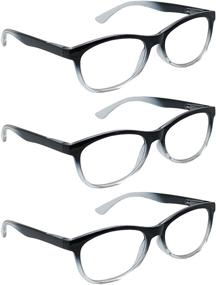 img 4 attached to Reading Glasses Readers 5 2 5X Strength