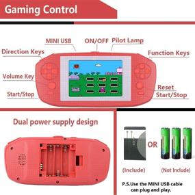 img 2 attached to 🎮 Birthday Fun with Beico Handheld Electronic Consoles: Unleashing the Gamer Within!