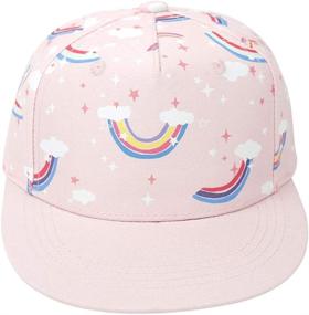 img 2 attached to 🧢 Adjustable Baseball Hats for Toddler Boys with Upeilxd Pattern - Stylish Accessories at Hats & Caps