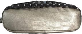 img 2 attached to Zzfab Sparkle Rhinestone Handbag Pewter