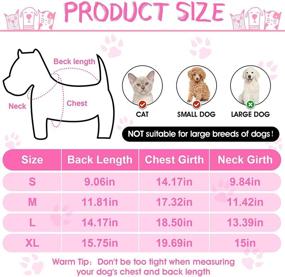 img 2 attached to 🐶 6-Piece Dog Shirts Set - Breathable Pet Puppy Blank Clothes, Soft Plain Shirts for Dogs Cats - Puppy T-Shirts Outfit