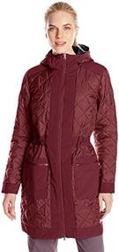 img 4 attached to Merrell Womens Microquilt Jacket Zinfandel Women's Clothing and Coats, Jackets & Vests