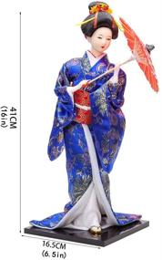 img 1 attached to 🎎 16-Inch Japanese GEISHA Oriental Doll - DOL6008-16