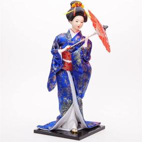 img 4 attached to 🎎 16-Inch Japanese GEISHA Oriental Doll - DOL6008-16