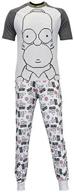 🛌 homer simpson pajamas in large size - the simpsons logo