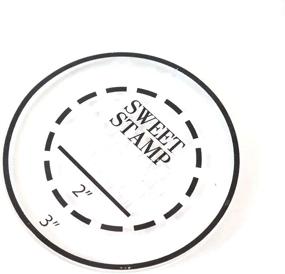 img 3 attached to 🍰 Embossing PickUpPad - Round Sweet Stamp for Cakes and Cupcakes by AmyCakes