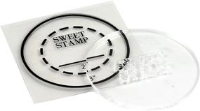 img 2 attached to 🍰 Embossing PickUpPad - Round Sweet Stamp for Cakes and Cupcakes by AmyCakes