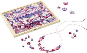 img 2 attached to 💎 Enhance Creativity and Style with Melissa & Doug's Deluxe Collection Jewelry Making Set