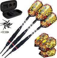 🎯 high-performance 18-gram viper jaguar soft tip darts – 80% tungsten with storage/travel case логотип