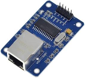 img 3 attached to 🔌 ENC28J60 Ethernet LAN Network Module with SPI Interface 3.3V for Arduino AVR PIC LPC STM32 - High Quality and Best Deals at HiLetgo