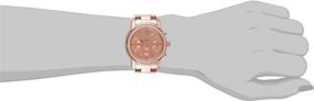 img 3 attached to 👑 Stylishly Elegant: Invicta Women's 11774 Angel Rose Tone Dial 18k Rose Gold Ion-Plated Stainless Steel Watch