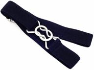 elastic stretch adjustable school uniforms boys' accessories for belts logo