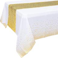 🎉 rectangle disposable anniversary tablecloth decorations логотип