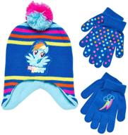 🧤 оставайтесь теплыми и стильными: митенки hasbro little gloves для девочек - аксессуары для холодной погоды. логотип