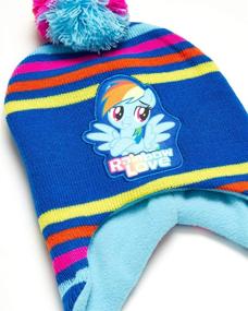 img 2 attached to 🧤 Оставайтесь теплыми и стильными: митенки Hasbro Little Gloves для девочек - аксессуары для холодной погоды.