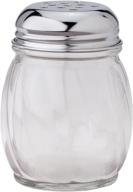 🧀 hic harold import co. grated cheese shaker dispenser, classic pizzeria style, glass, 6-ounce - model 7002 логотип