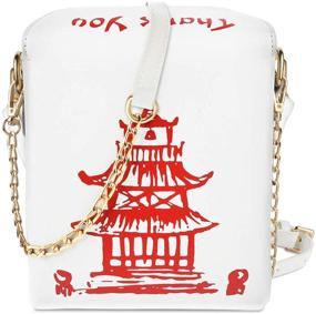 img 4 attached to Crossbody Shoulder I5 Comfortable White Red1 Women's Handbags & Wallets and Crossbody Bags