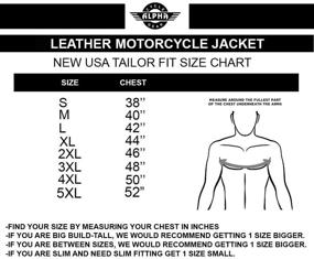 img 1 attached to 🏍️ Men's Black Leather Armor Motorcycle Biker Jacket, X-Large Size for Glide Cruiser Sportster Cafe Racer (Black/Red)