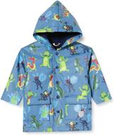 hatley printed raincoat linework dinos boys' clothing logo