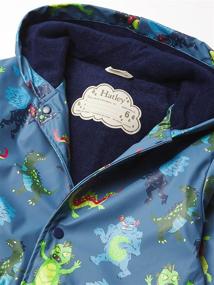 img 3 attached to Hatley Printed Raincoat Linework Dinos Boys' Clothing