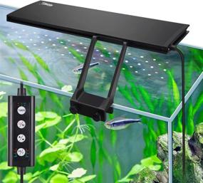 img 4 attached to 🐠 Enhance Your Aquarium with hygger Clip On LED Light- 14W, 24/7 Lighting, Adjustable Timer, DIY Mode, 7 Colors- Perfect for Planted Tanks and Fish Health