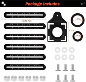 img 1 attached to 📐 Versatile Aluminum Universal Measurement Template