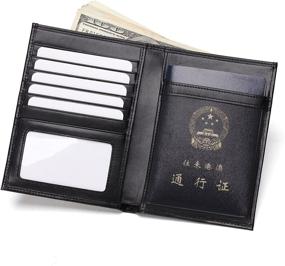 img 2 attached to Кожаная обложка для паспорта AVIMA Blocking