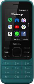 img 4 attached to 📱 Nokia 6300 4G Unlocked Dual SIM WiFi Hotspot Social Apps Google Maps Assistant Cyan Green Enhanced for SEO