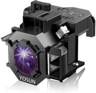 📽️ yosun v13h010l41 projector lamp replacement for epson elplp41 powerlite home cinema s5 s6 s6+ 77c 78 ex21 ex30 ex50 ex70 eb-s62 emp-s5 h283a h284a - premium quality bulb logo