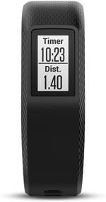 img 1 attached to 💪 Обновленный умный активный трекер Garmin Vívosport - Сланец, S/M: Отслеживайте свою физическую форму без усилий!