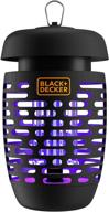 🪰 black+decker bug zapper and mosquito repellent: effective fly trap pest control for all insects, indoor & outdoor use logo