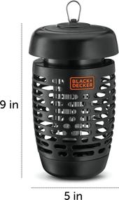 img 1 attached to 🪰 BLACK+DECKER Bug Zapper and Mosquito Repellent: Effective Fly Trap Pest Control for All Insects, Indoor & Outdoor Use
