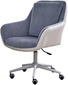 img 2 attached to 🪑 IDS Executive Ergonomic Office Chair - Swivel, Height Adjustable with Armrests - Two-Tone Design