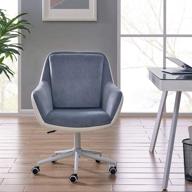 🪑 ids executive ergonomic office chair - swivel, height adjustable with armrests - two-tone design logo